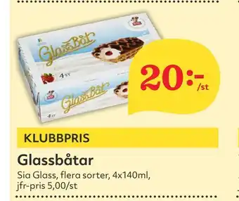 Glassbåtar
