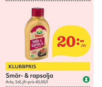 Hemköp Smör- & rapsolja erbjuda