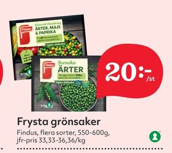 Hemköp Frysta grönsaker erbjuda