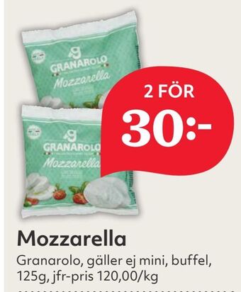 Hemköp Mozzarella erbjuda