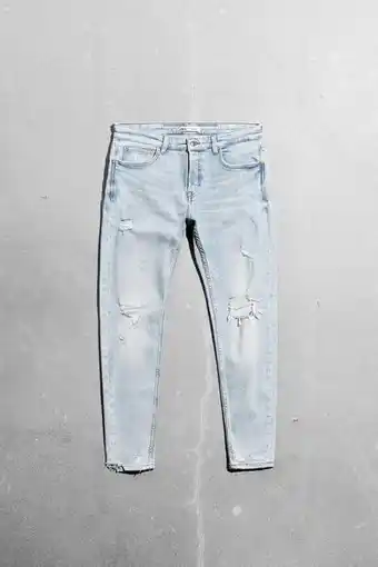 ZARA Ripped skinny jeans erbjuda