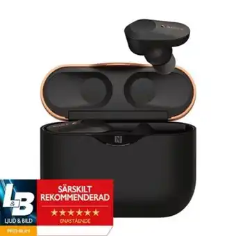 Kjell & Company Sony wf-1000xm3 trådlösa hörlurar med aktiv brusreducering erbjuda