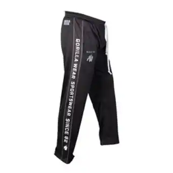 Gymgrossisten Functional mesh pants, black/white erbjuda
