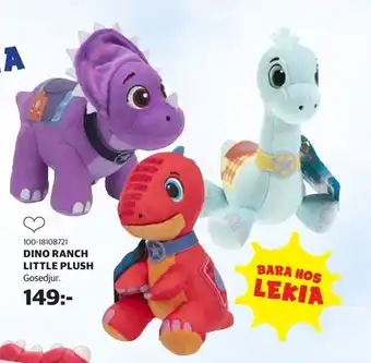 Dino ranch little plush