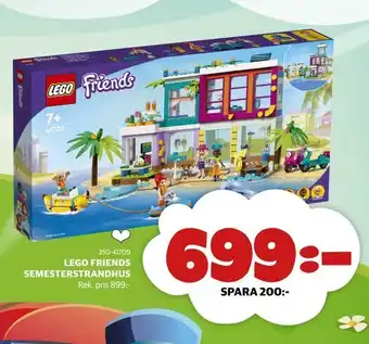 Lekia Lego friends semesterstrandhus erbjuda