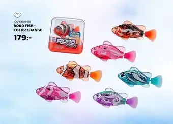 Lekia Robo fish color change erbjuda