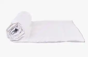 Extra svalt fibertäcke vit