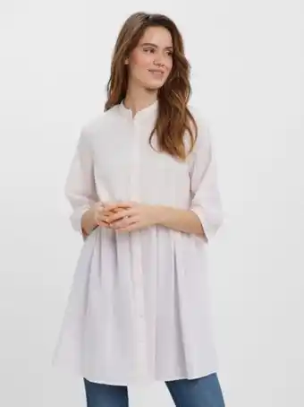 Vero Moda Överdimensionerad skjorta kort klänning erbjuda