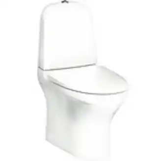 Hornbach Toalettstol gustavsberg estetic 8300 för limning inkl. sits vit erbjuda