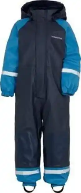 Jollyroom Didriksons colorado fodrad regnoverall, corn blue erbjuda