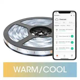 Kjell & Company Cleverio smart led-list vit 5 m erbjuda