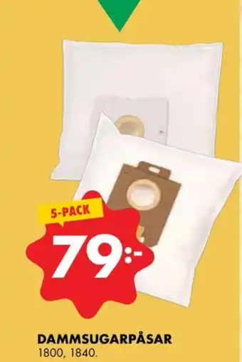 ÖoB Voltage dammsugarpåsar erbjuda