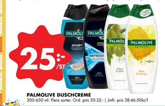 ÖoB Palmolive duschtvål erbjuda