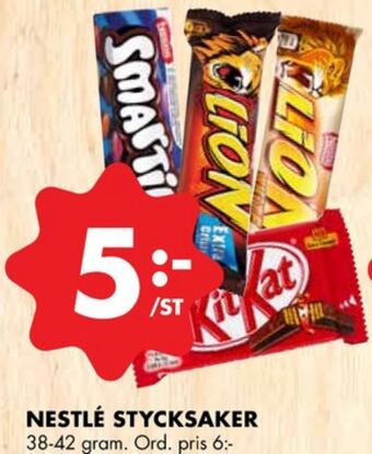 ÖoB Smarties chokladbar erbjuda