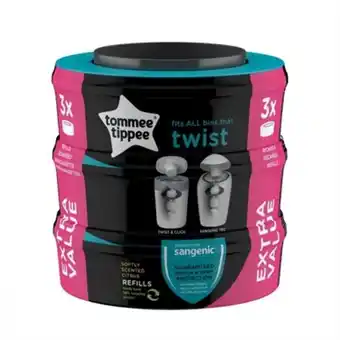 Tommee tippee sangenic twist refill 3-p