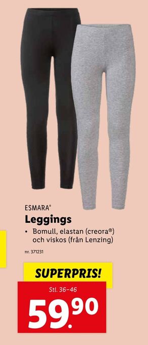 Lidl Leggings erbjuda