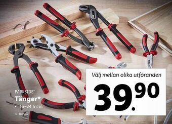 Lidl Tänger erbjuda