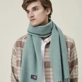 Åhléns Massachusetts recycled wool blend scarf erbjuda