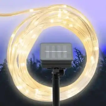 Rubicson solcellsdriven ljusslinga 75 led 7,5 m