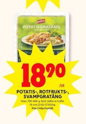 ICA Kvantum Peka potatisgratäng erbjuda