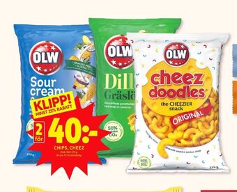 ICA Kvantum Olw chips erbjuda