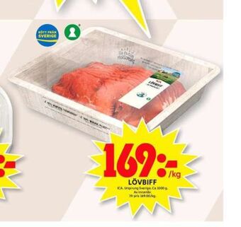 ICA Maxi Ica lövbiff erbjuda