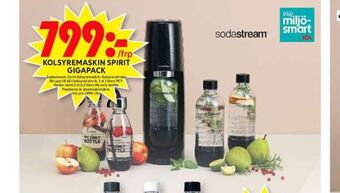 ICA Maxi Sodastream kolsyremaskin erbjuda