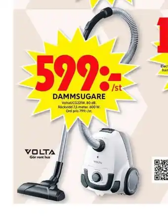 ICA Maxi Voltage dammsugare erbjuda