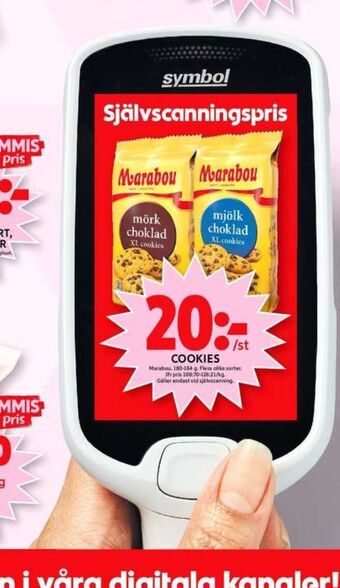 ICA Maxi Marabou cookies erbjuda