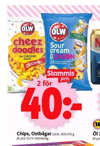 ICA Supermarket Olw chips erbjuda