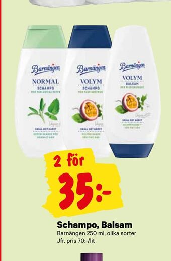 City Gross Schampo, balsam erbjuda