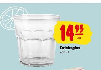 City Gross Dricksglas erbjuda