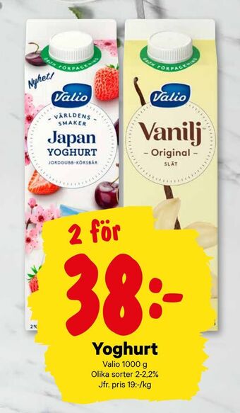City Gross Yoghurt erbjuda