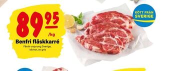 City Gross Benfri fläskkarré erbjuda