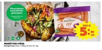 Coop Extra Morötter i påse erbjuda