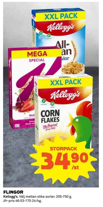 Coop Extra Flingor erbjuda