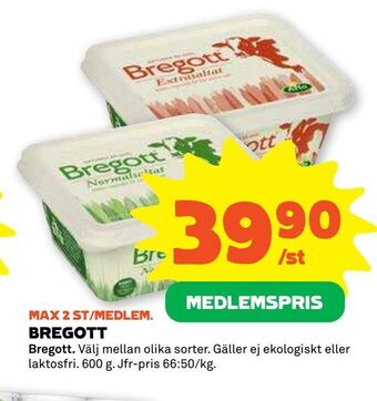 Coop Forum Bregott erbjuda