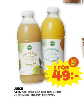 Coop Forum Juice erbjuda