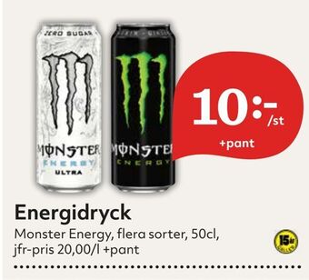 Hemköp Energidryck erbjuda