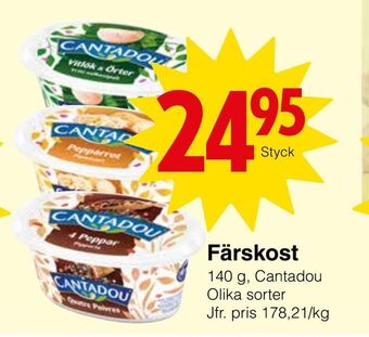 Matöppet Färskost erbjuda