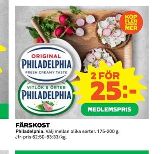 Coop Extra Färskost erbjuda