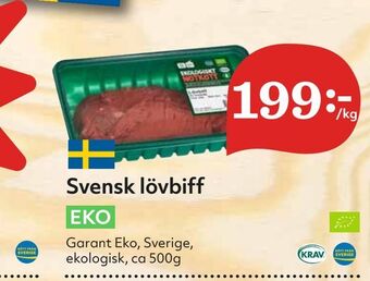 Hemköp Svensk lövbiff erbjuda