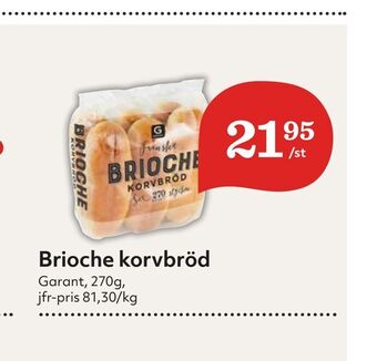 Hemköp Brioche korvbröd erbjuda