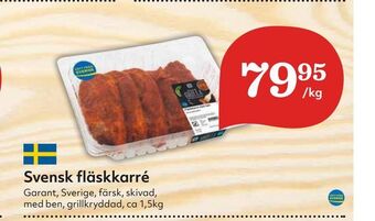 Hemköp Svensk fläskkarré erbjuda