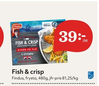 Hemköp Fish & crisp erbjuda