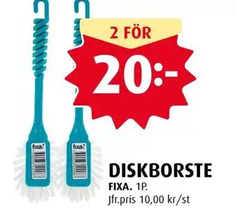 Handlar'n Fixa diskborste erbjuda