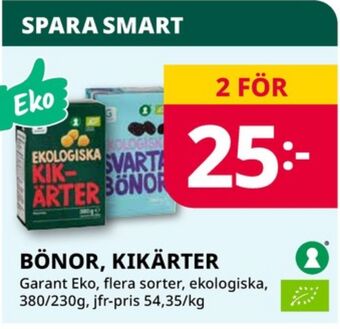 Tempo Garant kikärter erbjuda
