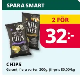 Tempo Garant chips erbjuda