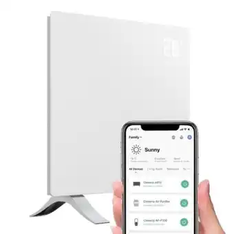 Kjell & Company Cleverio smart element 1000 w erbjuda