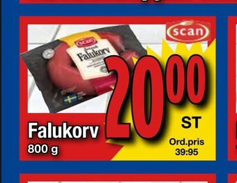 Supergrossen Falukorv erbjuda